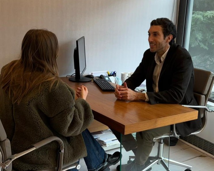Entrevista inicial con el medico